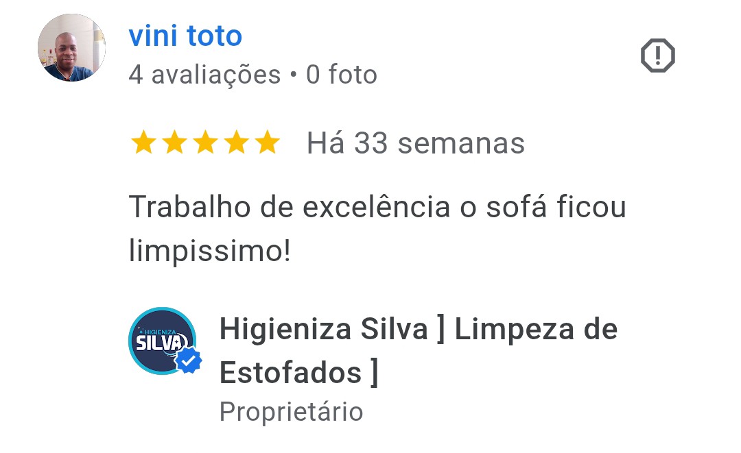 Depoimento real de cliente - Higieniza Silva