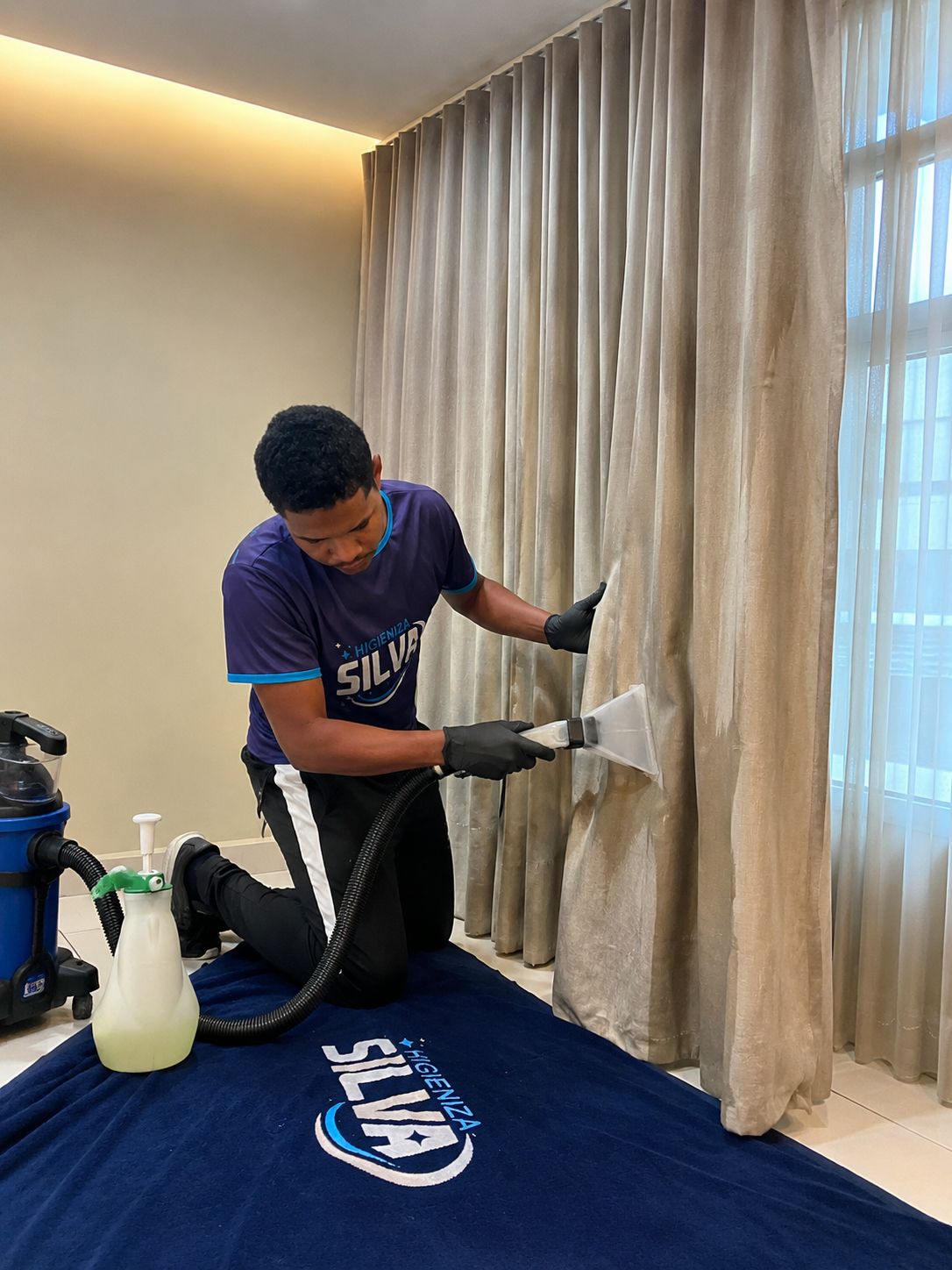 Limpeza de couro e cortinas em Nova Iguaçu